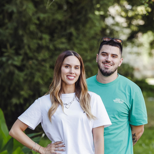 Zagreb, 040724.
Dragutina Golika.
Franka i Nikola Batelic, brat i sestra glazbenici.