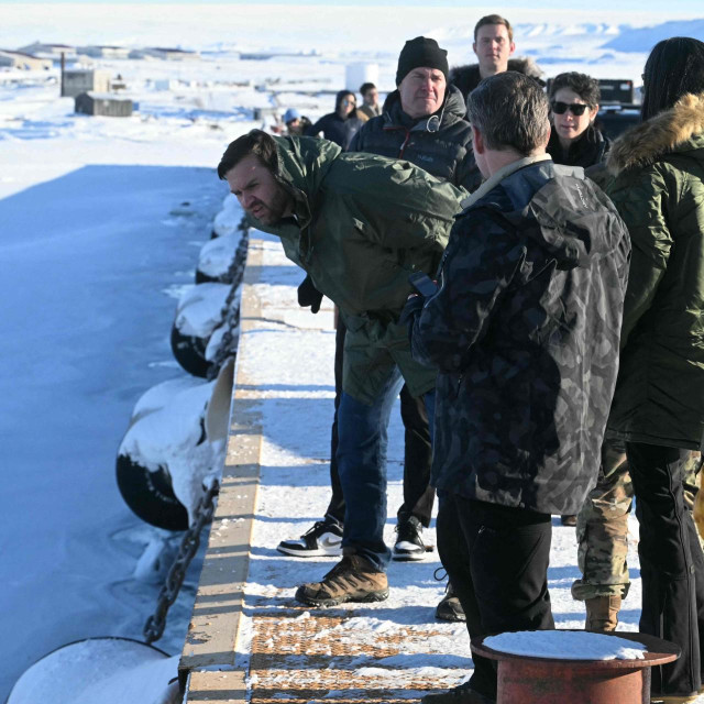 Američki potpredsjednik JD Vance prilikom posjete Grenlandu