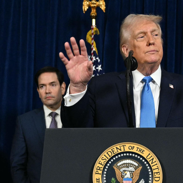 Marco Rubio i Donald Trump