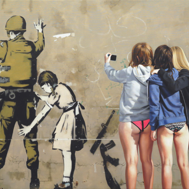 Stjepan Šandrk: Spektakl (Banksy)