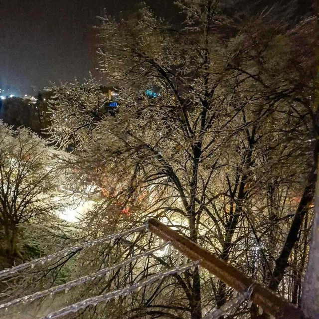 Opasna meteorološka pojava okovala je Knin