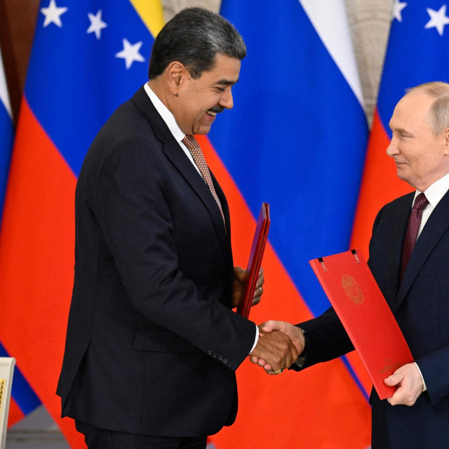 Nicolas Maduro i Vladimir Putin