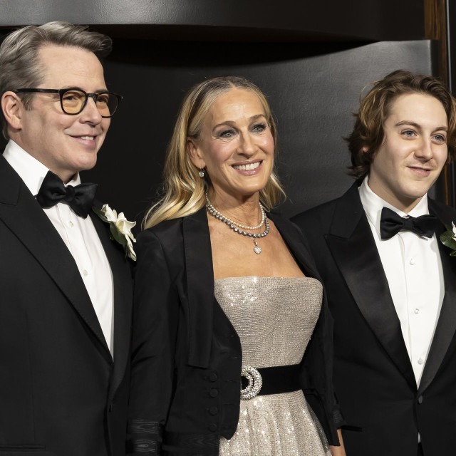 Matthew Broderick, Sarah Jessica Parker i James Wilkie Broderick