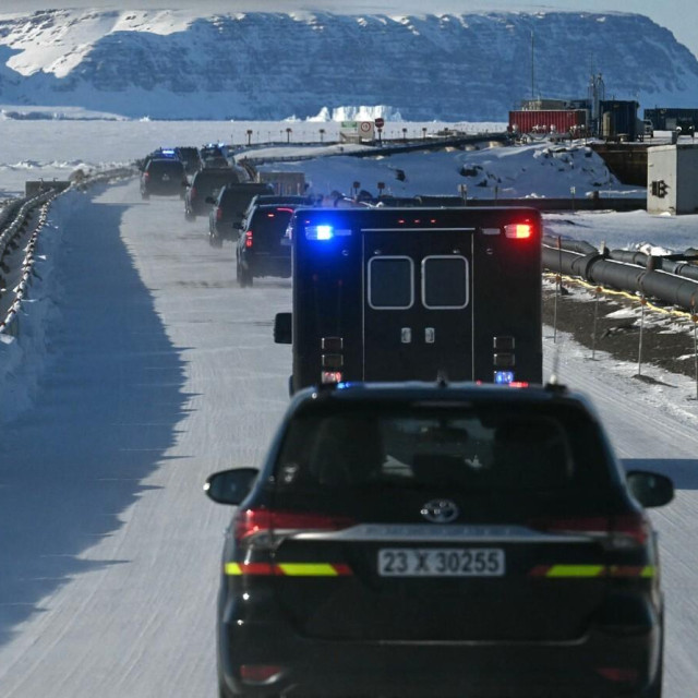 JD Vance na Grenlandu u ožujku 2025.