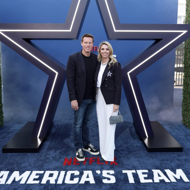  David Ellison iz Paramounta na premijeri Netflixovog filma ”America‘s Team: The Gambler and His Cowboys” u Los Angelesu, ljeto 2025.