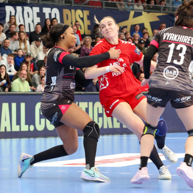 Klara Birtić u lanjskoj utakmici Podrvake i Bresta protiv Foppe i Vijahireve