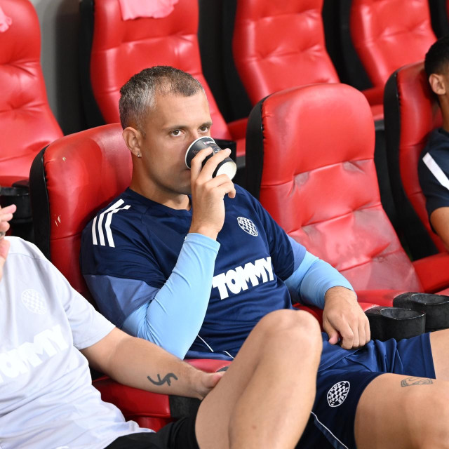 Ivan Lučić na klupi Hajduka