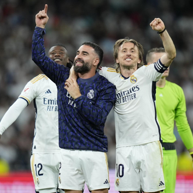 Daniel Carvajal i Luka Modrić