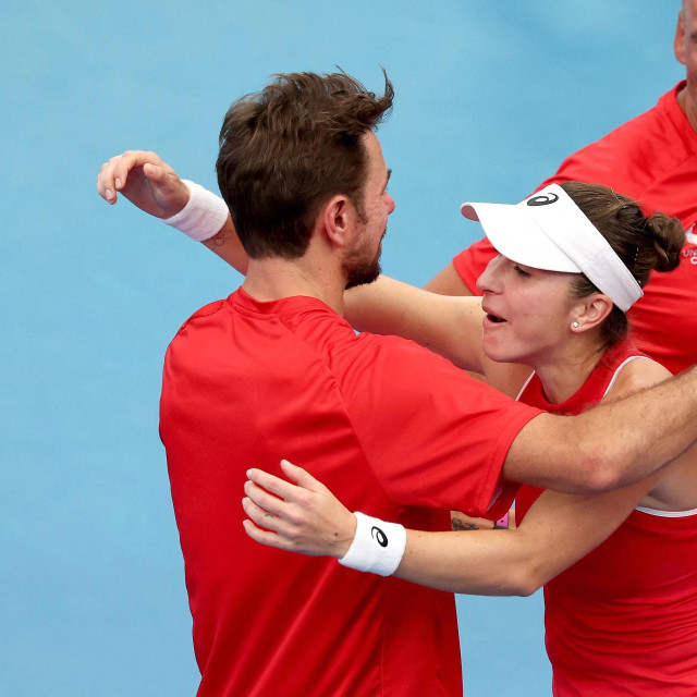 Belinda Bencic i Stan Wawrinka