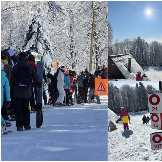 Drugog se dana sezone pojavilo više skijaša