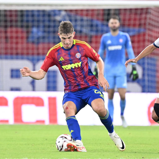 Branimir Mlačić na utakmici s Dinamo Cityjem u Tirani