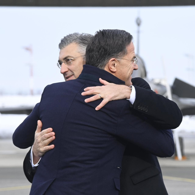 Andrej Plenković, Mark Rutte