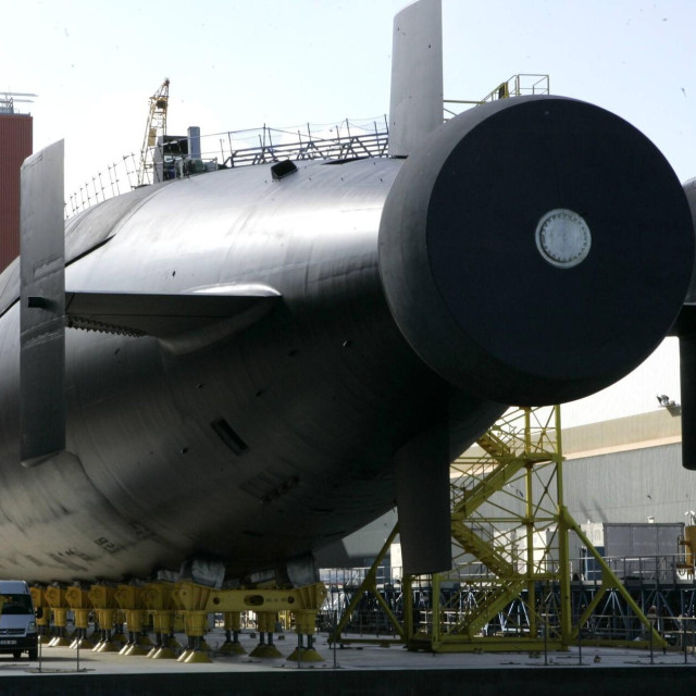 Ilustracija: francuska nuklearna podmornica Le Terrible