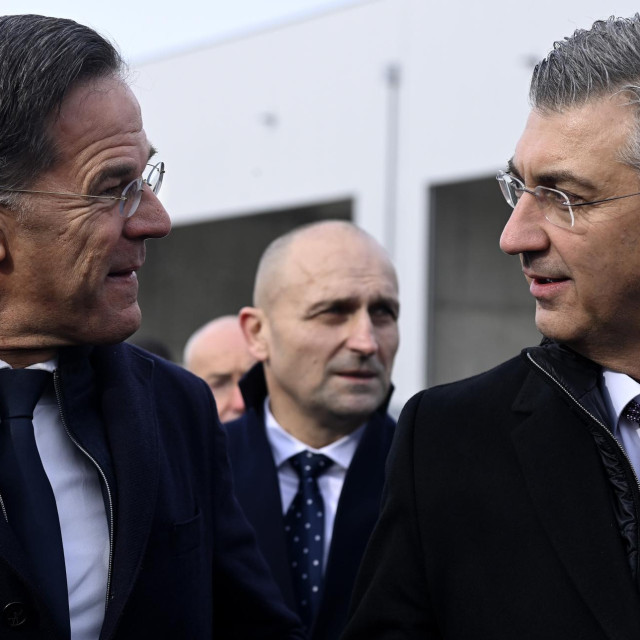 Mark Rutte i Andrej Plenković
