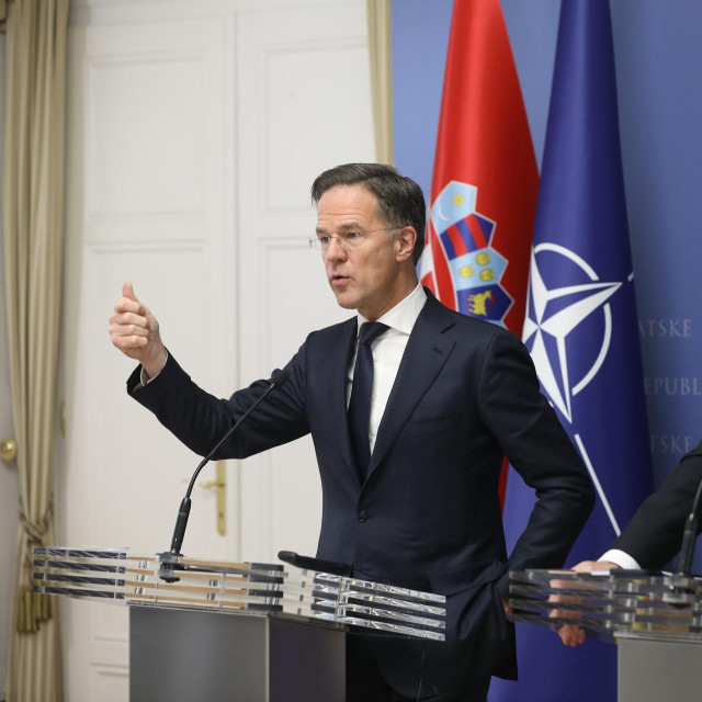 Mark Rutte i Andrej Plenković