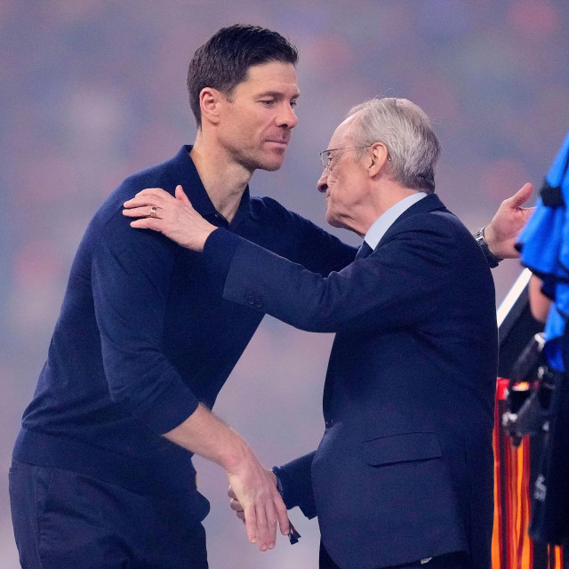 Xabi Alonso i Florentino Perez 