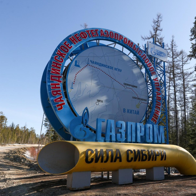 Plinovod Snaga Sibira