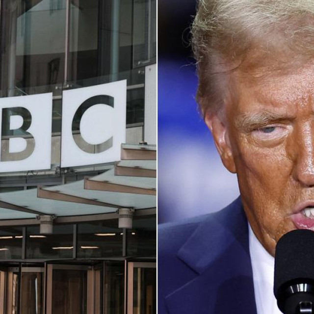Sjedište BBC-ja, Donald Trump
