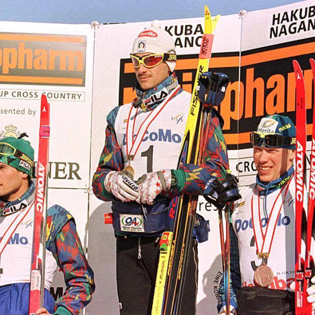 Giorgio Di Centa, Silvio Fauner, Jari Isometsa