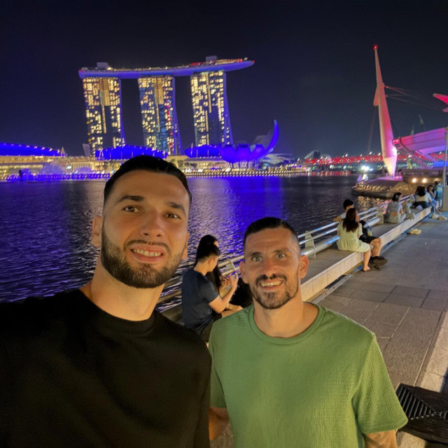 Ivan Sušak i Toni Datković u Singapuru