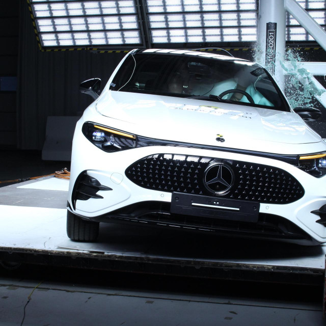 Mercedes CLA na Euro NCAP testu
