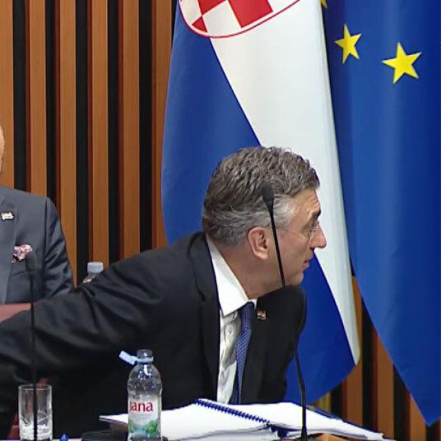 Andrej Plenković u Saboru