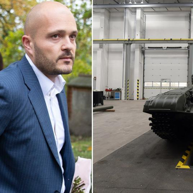 Michal Strnad i tenk u pogonu tvrtke Tatra