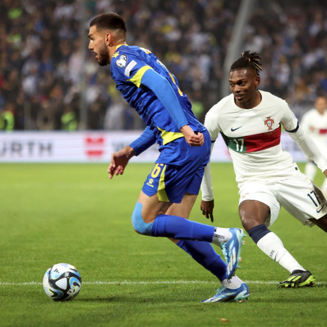 Adrian Leon Barišić u dresu BiH reprezentacije 