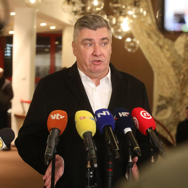 Predsjednik Republike Hrvatske Zoran Milanović