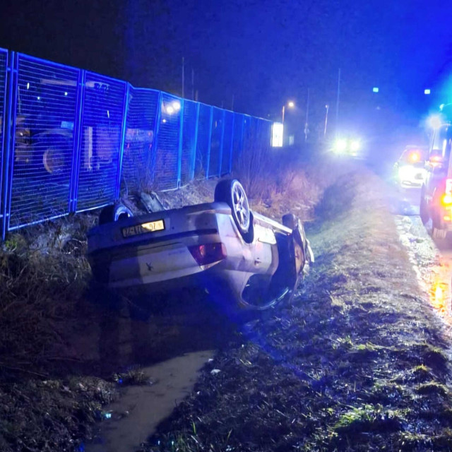 mjesto slijetanja vozila u Sesvetama