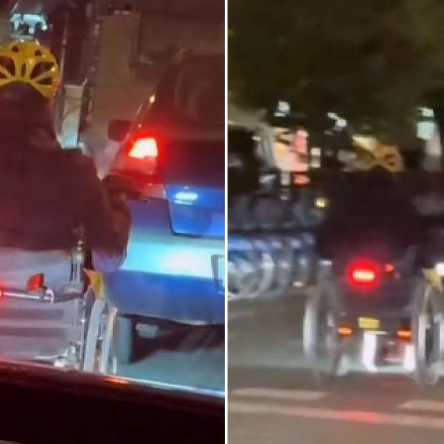 Dostavljač u invalidskim kolicima