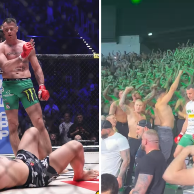 Arkadiusz Wrzosek vs. Szymon Bajor | navijači Legije iz Varšave