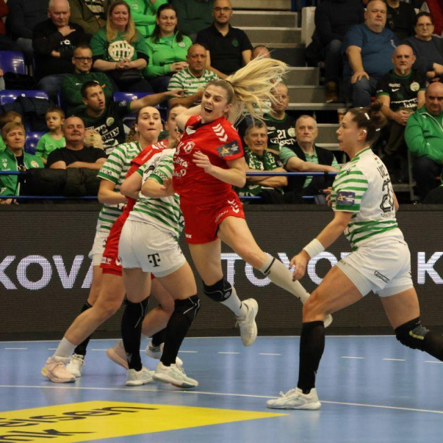 Matea Pletikosić protiv obrane Ferencvaroša