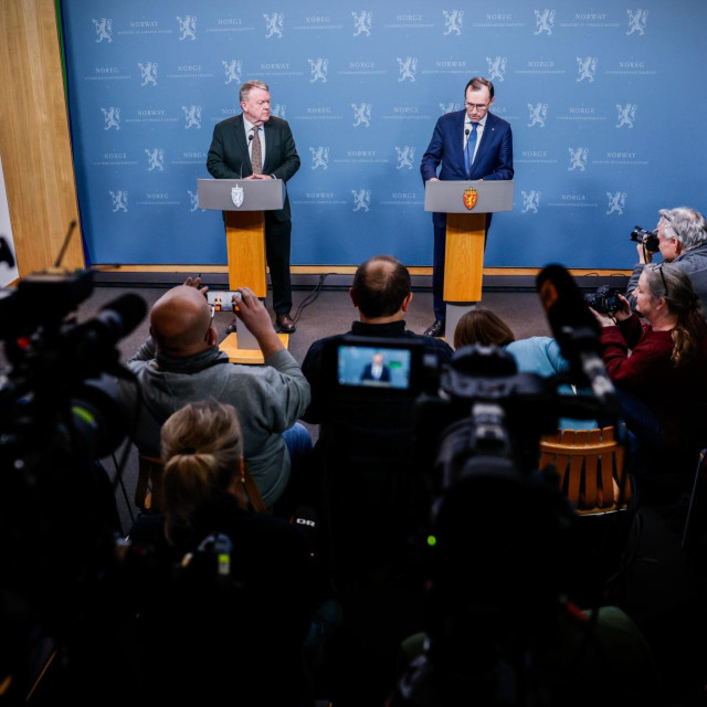 Šefovi diplomacije Norveške i Danske