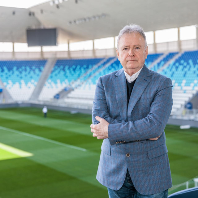 Ferenc Sakalj na novom stadionu