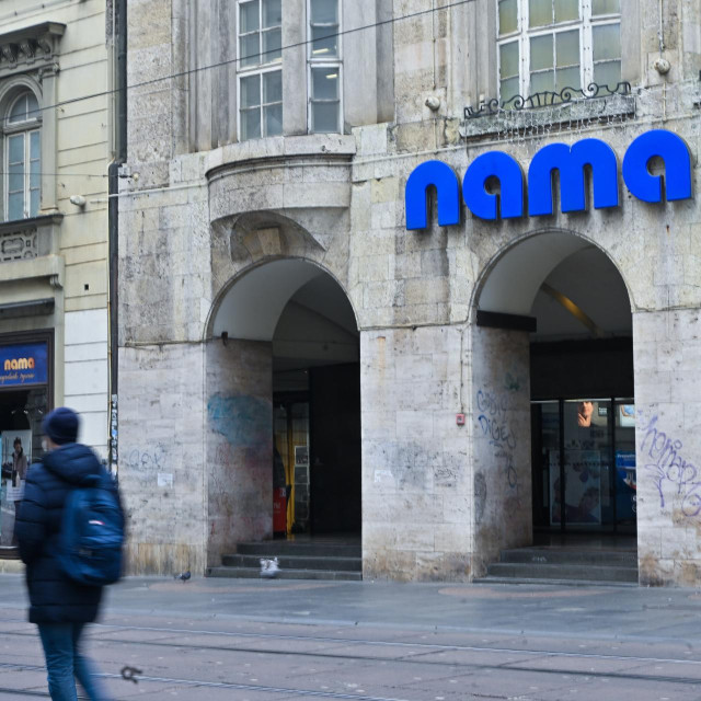 Zgrada robne kuće Nama u Ilici.
 
