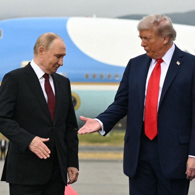 Vladimir Putin i Donald Trump tijekom sastanka na Aljasci u kolovozu 