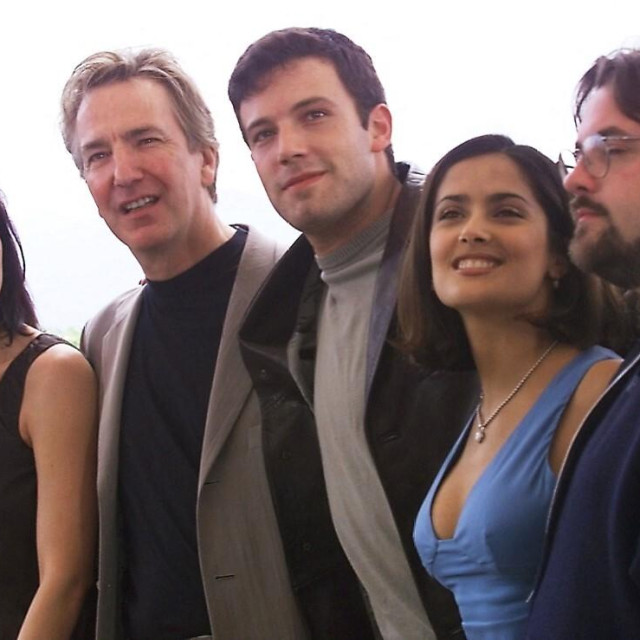 Ben Affleck, Linda Fiorentino, Alan Rickman, Salma Hayek i Kevin Smith