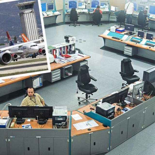 Hrvatska kontrola zračne plovidbe na aerodromu Pleso/ilustrativna fotografija