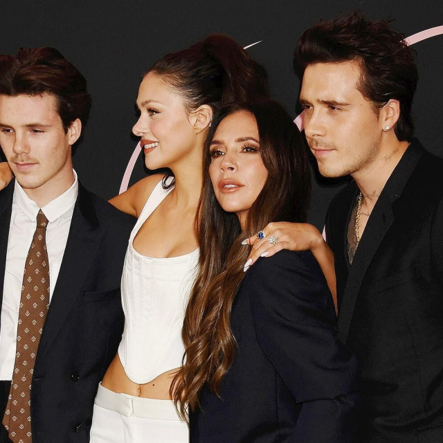 Cruz Beckham, Nicola Peltz Beckham, Victoria Beckham, Brooklyn Beckham