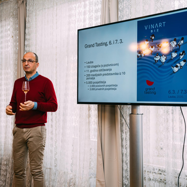 Saša Špiranec predstavlja Vinart Biz 2026