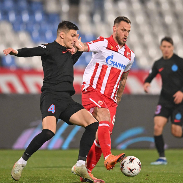 Daniel Graovac u duelu s Markom Arnautovićem