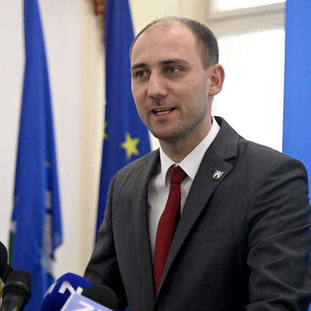 Predsjednik zagrebačke Gradske skupštine Matej Mišić