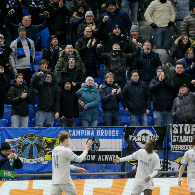 Navijači Bruggea u Kazahstanu