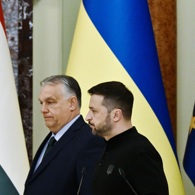 Viktor Orban i Volodimir Zelenski