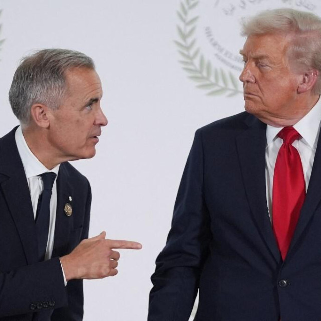  Donald Trump, Mark Carney 