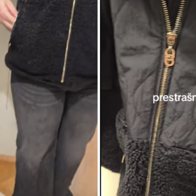 Jakna puna skinutih zaštita