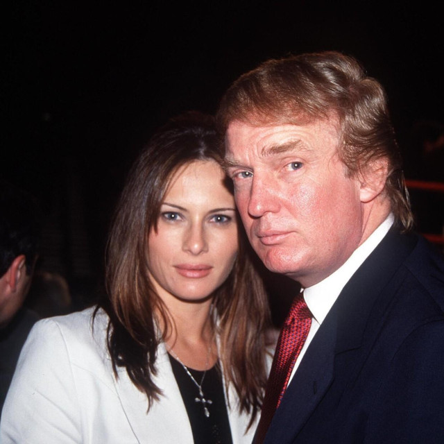 Donald i Melania Trump 1999. godine
