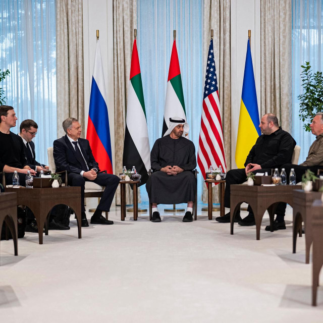 Trilateralni sastanak između SAD-a, Ukrajine i Rusije u Abu Dhabiju