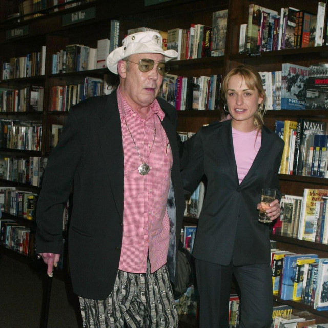 Hunter S. Thompson i njegova žena